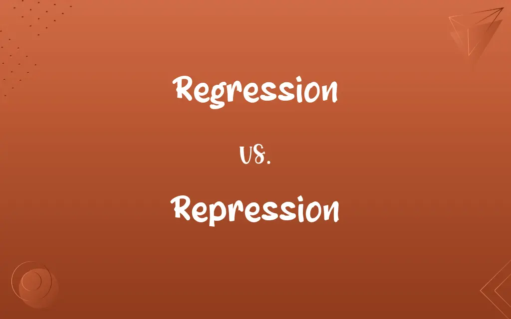 Regression vs. Repression