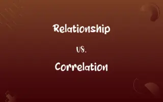 Relationship vs. Correlation