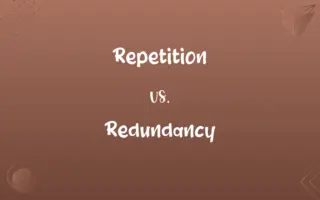 Repetition vs. Redundancy