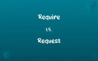 Require vs. Request
