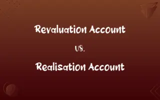 Revaluation Account vs. Realisation Account