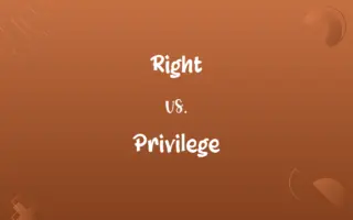 Right vs. Privilege