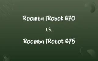 Roomba iRobot 670 vs. Roomba iRobot 675
