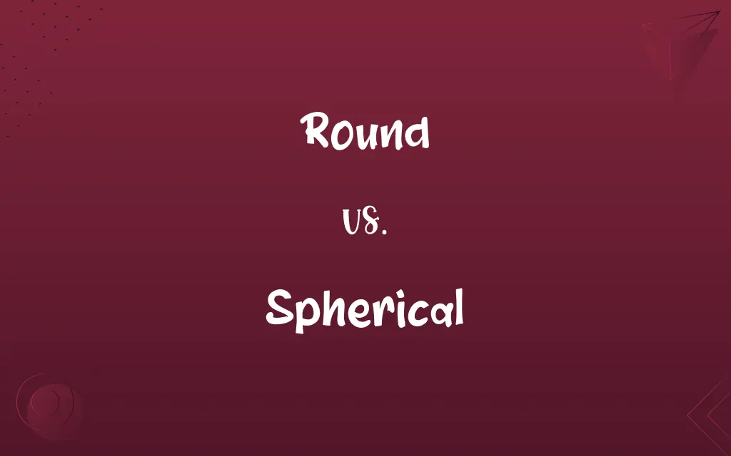 Round vs. Spherical
