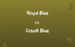 Royal Blue vs. Cobalt Blue