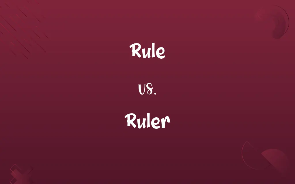 Rule vs. Ruler