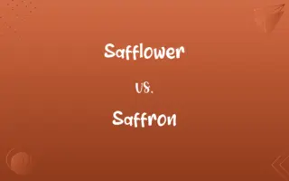 Safflower vs. Saffron