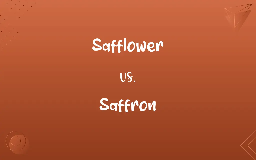 Safflower vs. Saffron