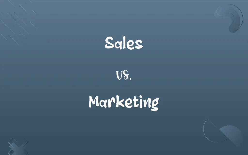 Sales vs. Marketing