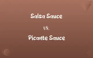 Salsa Sauce vs. Picante Sauce
