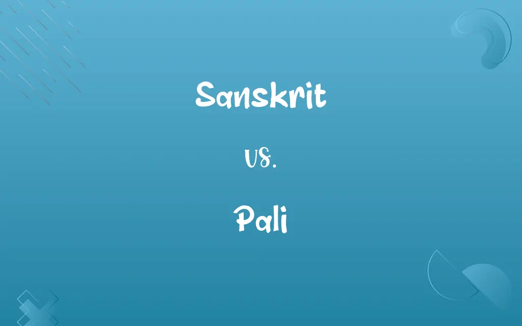 Sanskrit vs. Pali