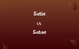 Satin vs. Satan