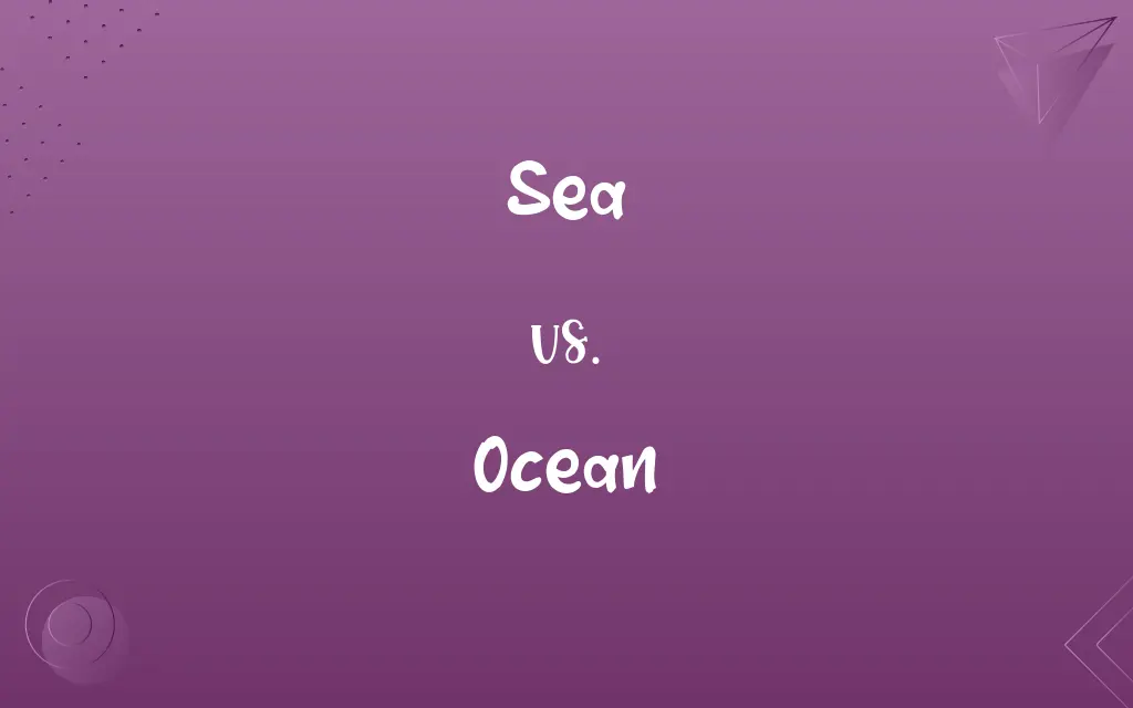 Sea vs. Ocean