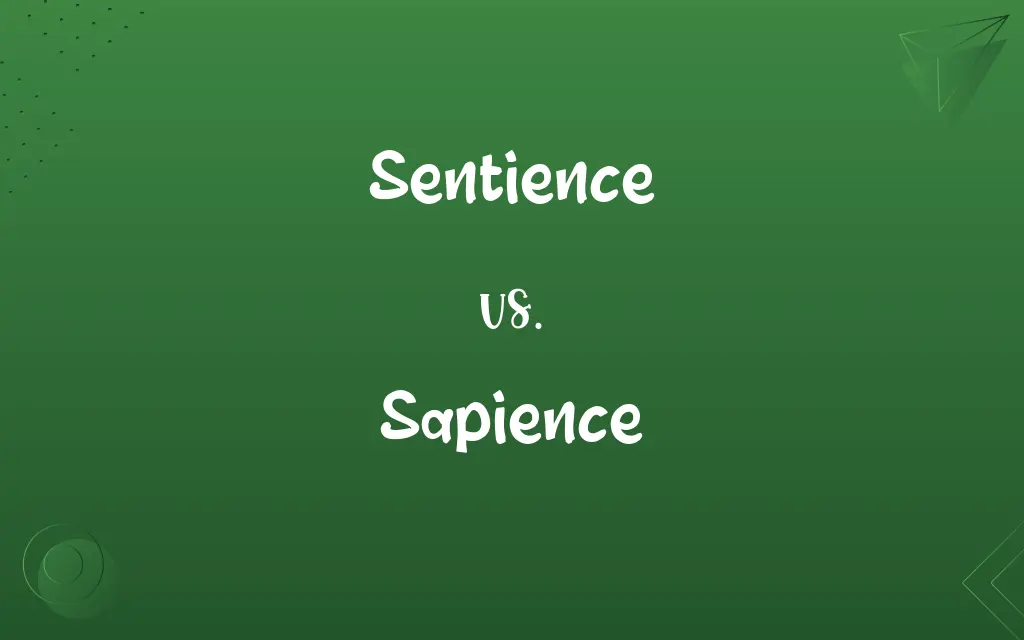 Sentience vs. Sapience
