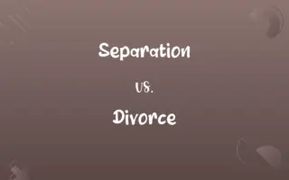 Separation vs. Divorce