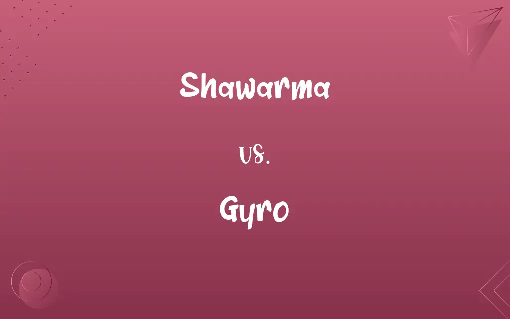 Shawarma vs. Gyro
