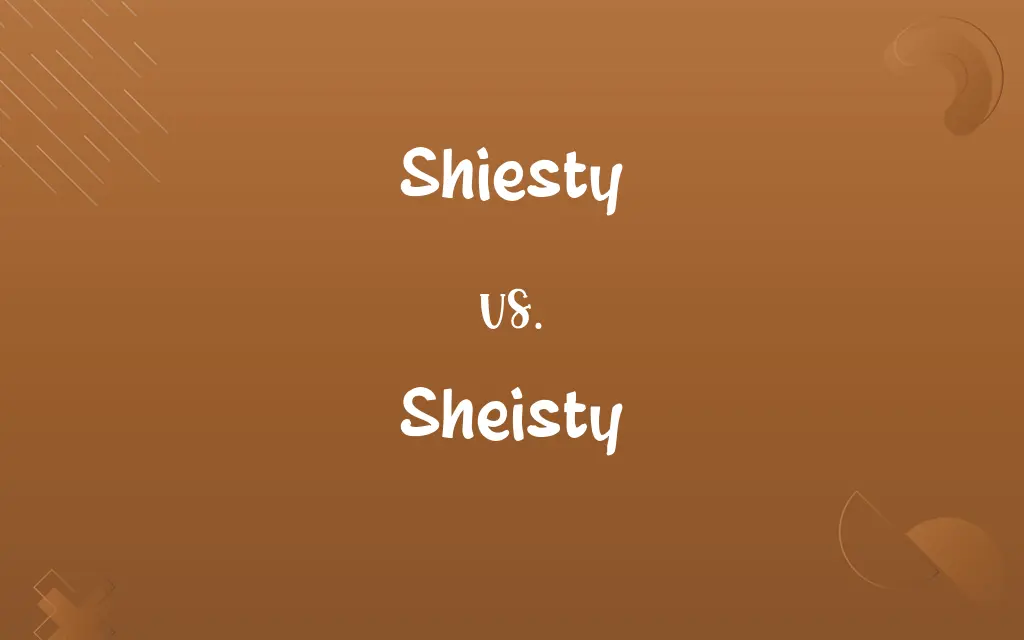 Shiesty vs. Sheisty
