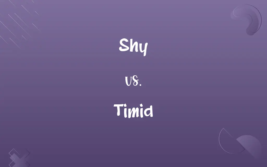 Shy vs. Timid