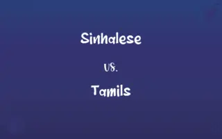Sinhalese vs. Tamils