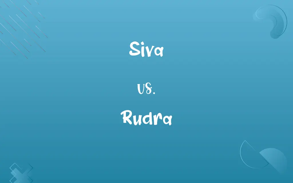 Siva vs. Rudra