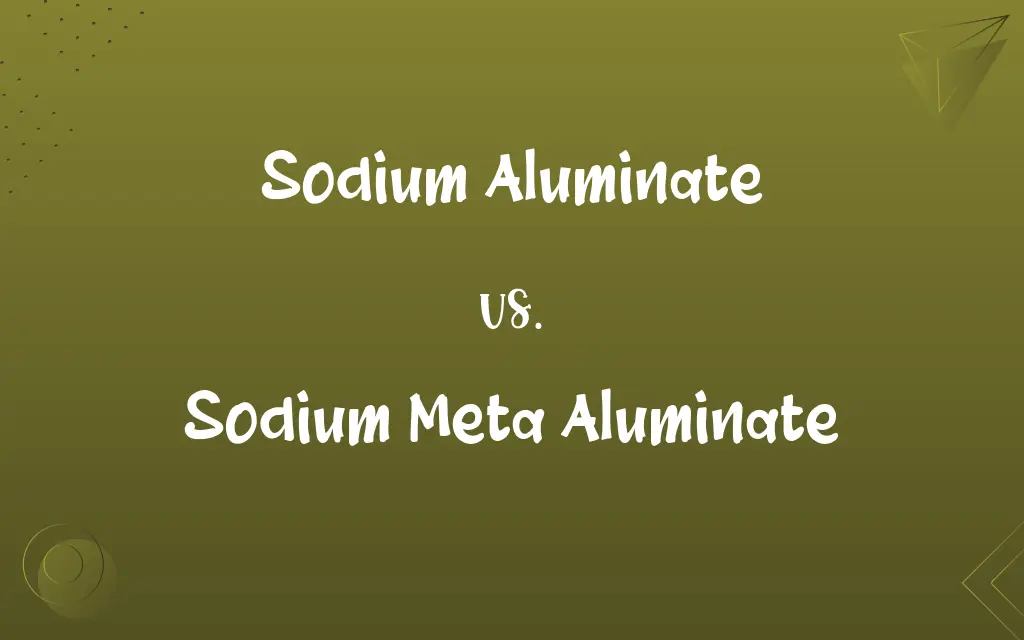 Sodium Aluminate vs. Sodium Meta Aluminate