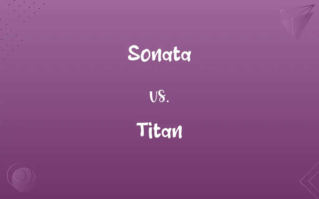 Sonata vs. Titan