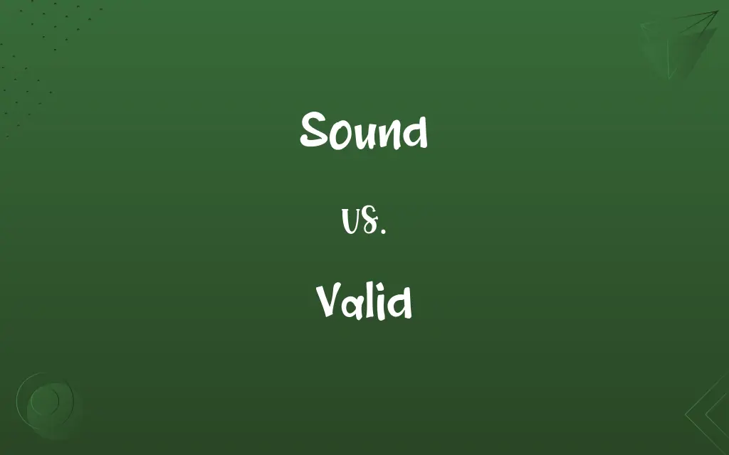 Sound vs. Valid
