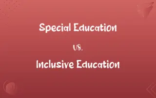 Special Education vs. Inclusive Education
