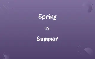 Spring vs. Summer