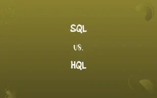 SQL vs. HQL