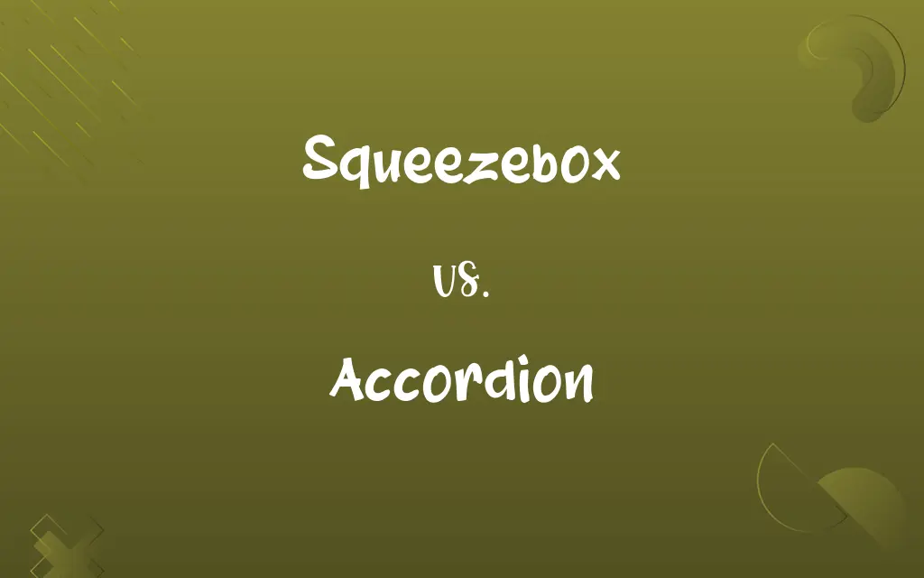 Squeezebox vs. Accordion