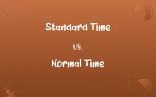Standard Time vs. Normal Time
