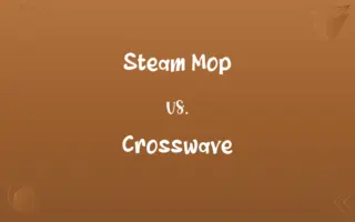 Steam Mop vs. Crosswave