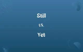 Still vs. Yet