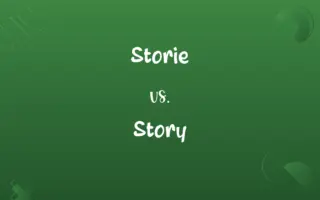 Storie vs. Story