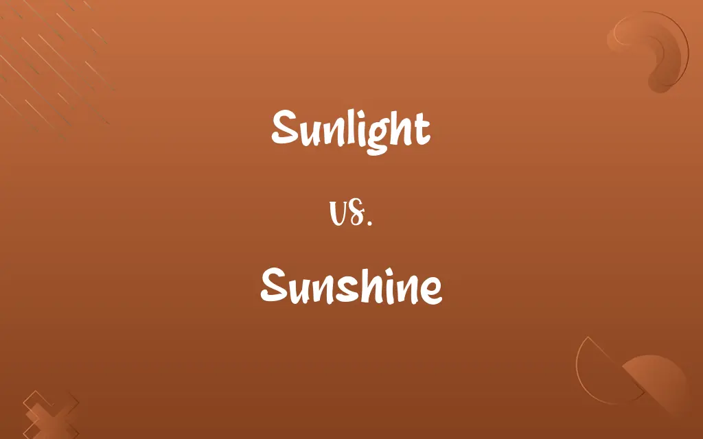 Sunlight vs. Sunshine