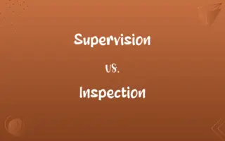 Supervision vs. Inspection