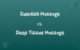 Swedish Massage vs. Deep Tissue Massage