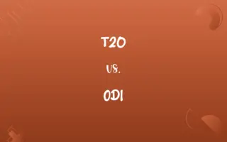 T20 vs. ODI