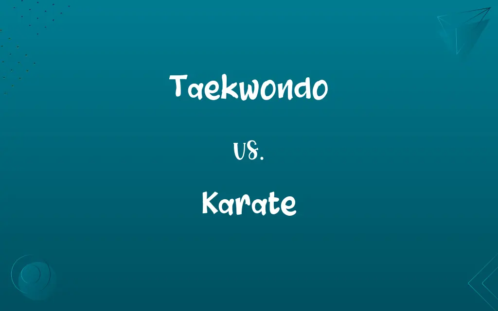 Taekwondo vs. Karate