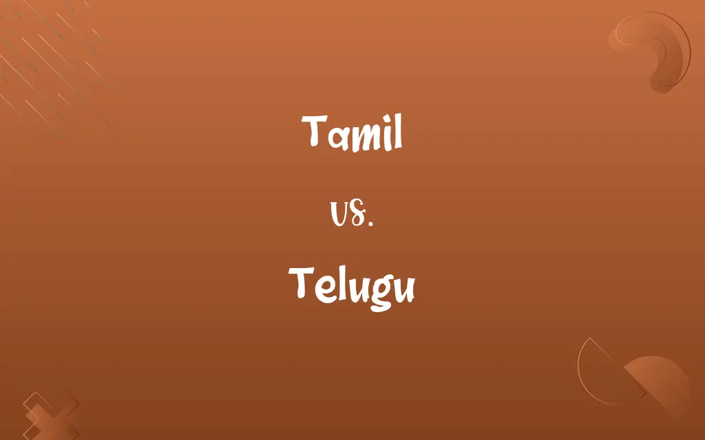 Tamil vs. Telugu