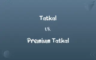 Tatkal vs. Premium Tatkal