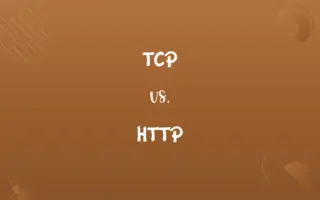 TCP vs. HTTP