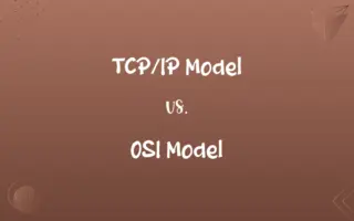 TCP/IP Model vs. OSI Model