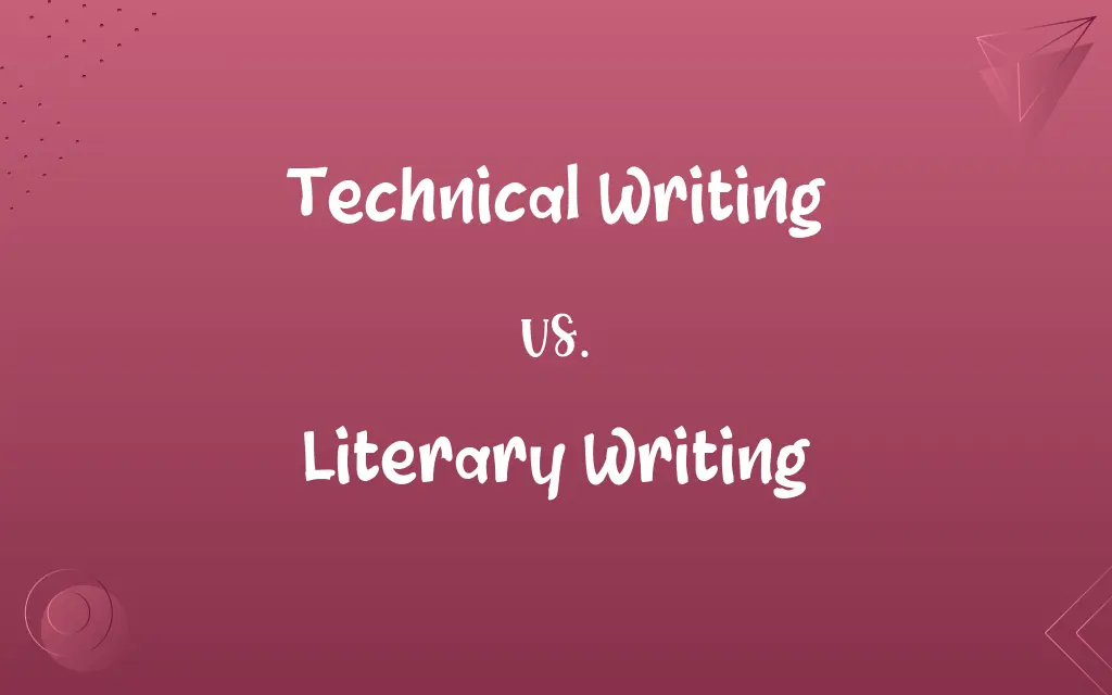 Technical Writing vs. Literary Writing