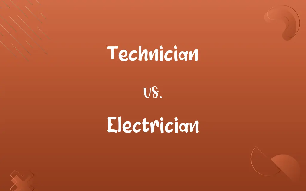 Technician vs. Electrician