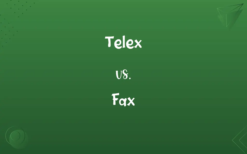 Telex vs. Fax