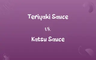 Teriyaki Sauce vs. Katsu Sauce