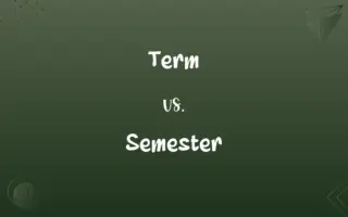 Term vs. Semester