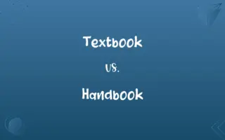 Textbook vs. Handbook